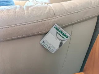 Sofá Natuzzi piel 3 plazas XL