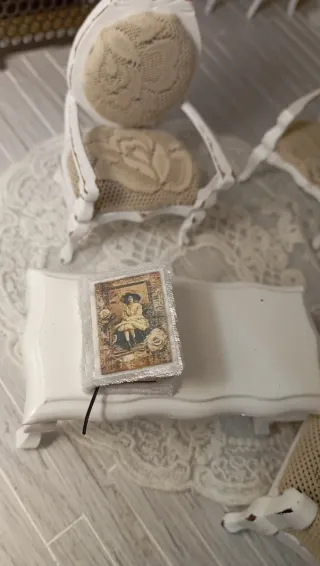 Libro Shabby Chic Miniatura Dollhouse 1:12