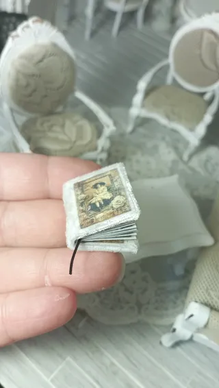 Libro Shabby Chic Miniatura Dollhouse 1:12