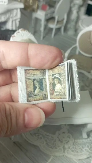 Libro Shabby Chic Miniatura Dollhouse 1:12