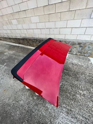 Alerón y Maletero BMW E30 Rojo