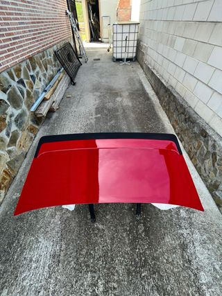 Alerón y Maletero BMW E30 Rojo