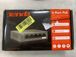 Switch PoE Tenda TEG1105P-4-63W 5 Puertos 010