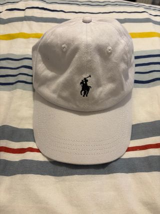 Gorra Polo Ralph Lauren Blanca Clásica
