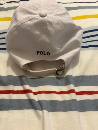 Gorra Polo Ralph Lauren Blanca Clásica