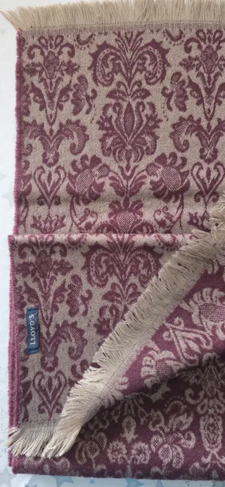 Foulard Lloyd's Uomo Viola e Grigio