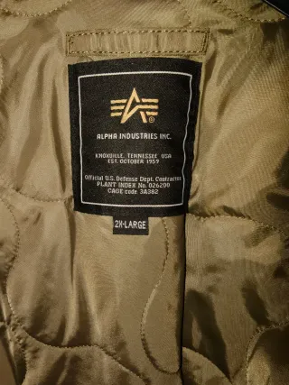 Chaqueta Alpha Industries CWU-45P