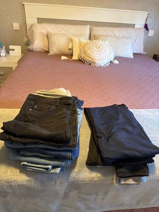 Lote pantalones premamá