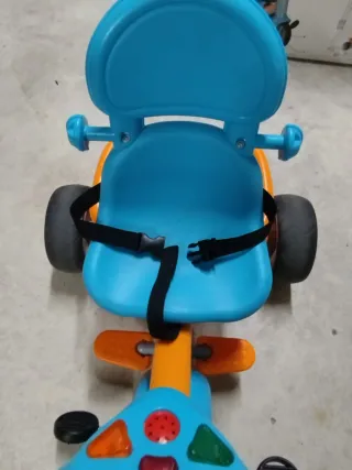 Triciclo Feber Evolutivo Azul y Naranja