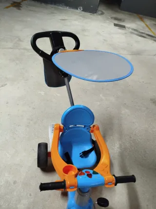 Triciclo Feber Evolutivo Azul y Naranja