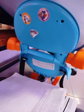 Triciclo Feber Evolutivo Azul y Naranja