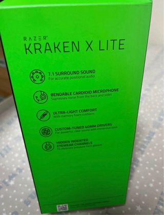 Auriculares Razer Kraken X Lite Gaming