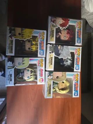 Lote 5 Funko Pop! Naruto