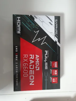 Sapphire RX 6600 8GB GDDR6 Tarjeta Gráfica