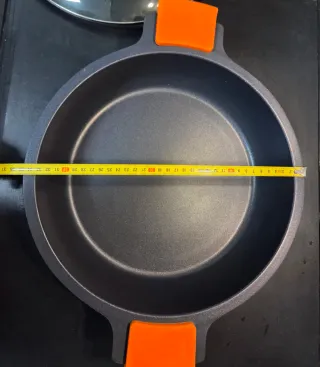 Cacerola BRA Efficient 32cm Tapa Cristal