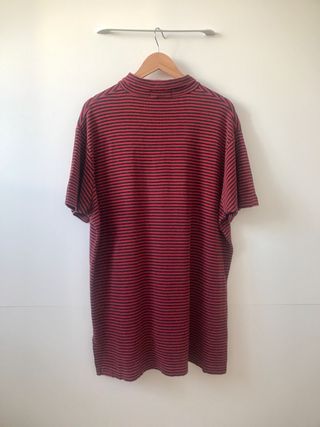 Polo Ralph Lauren Rayas Rojas/Grises Hombre XL