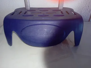 Carro para mochila azul