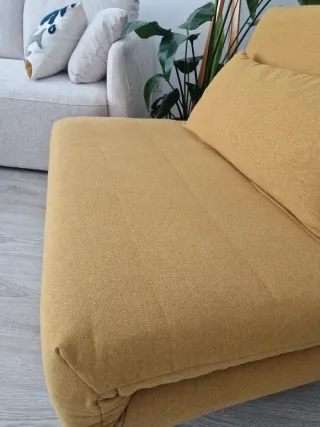 Sofá Cama Nio Maisons du Monde Amarillo
