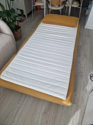 Sofá Cama Nio Maisons du Monde Amarillo