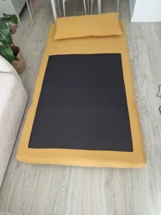 Sofá Cama Nio Maisons du Monde Amarillo
