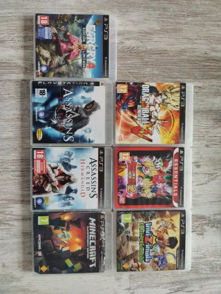 Pacchetto 7 giochi PS3