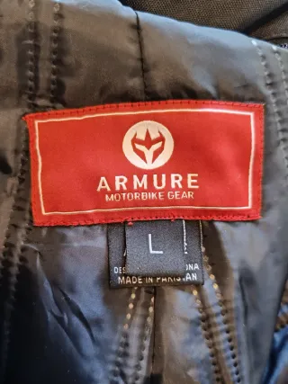 Pantalón de moto ARMURE con tirantes L
