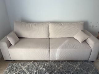 Sofá Cama Beige Pana