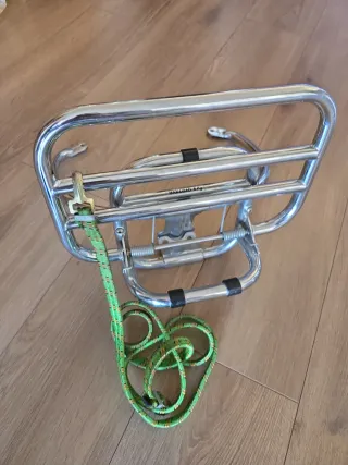Portaequipajes Vespa Cromado perfecta para vespa