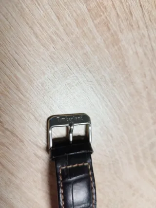 NO NEGOCIABLE.Reloj Timberland Hombre Negro/Plata