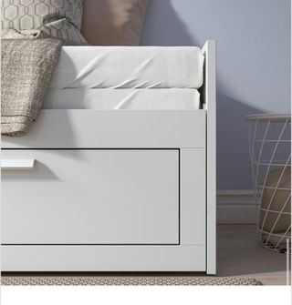 Diván Brimnes Ikea 2 cajones + 2 colchones 80x200