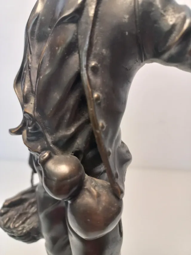 Escultura Bronce Victor Rousseau Retour des Champs