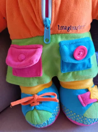 Peluche Conejo Educativo Aprende con las Manos