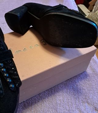 Zapatos tacón Alma en Pena negros