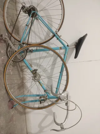 Bicicleta Clásica Azul