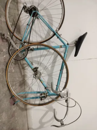 Bicicleta Clásica Azul