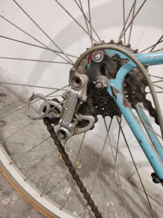 Bicicleta Clásica Azul