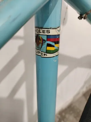 Bicicleta Clásica Azul