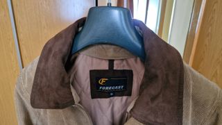 Chaquetón de pana marrón