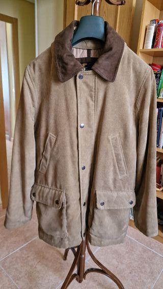 Chaquetón de pana marrón