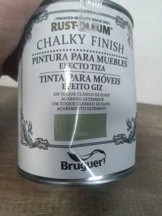 Pintura Rust-Oleum Bruguer Chalky Finish,