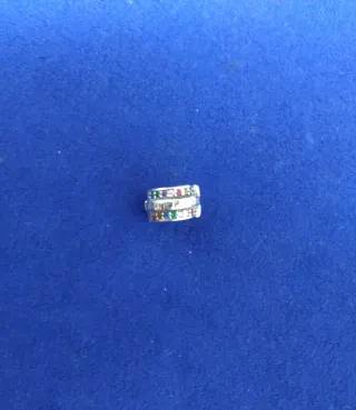 Charm Clip Corazón Amor Familia pulsera Pandora