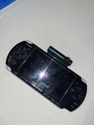 PSP Sony Negra con Cámara