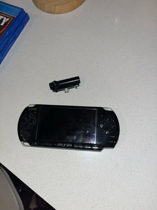 PSP Sony Negra con Cámara