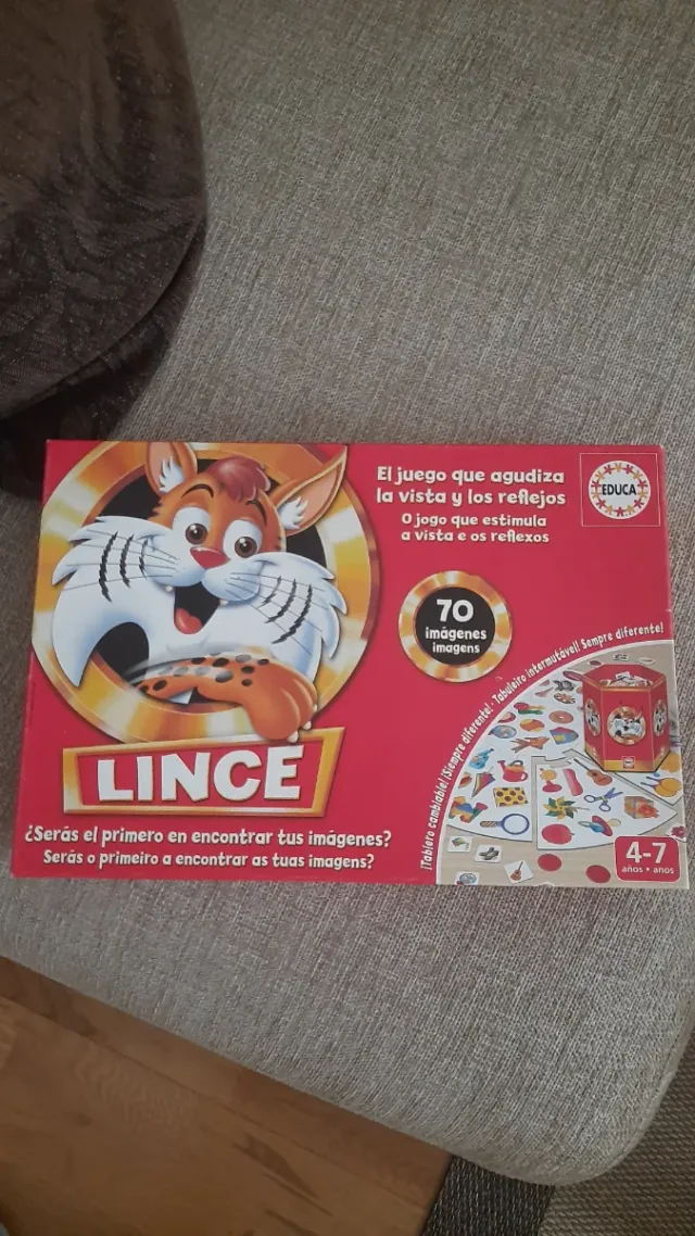 Lote juegos mesa niños 4-7 años