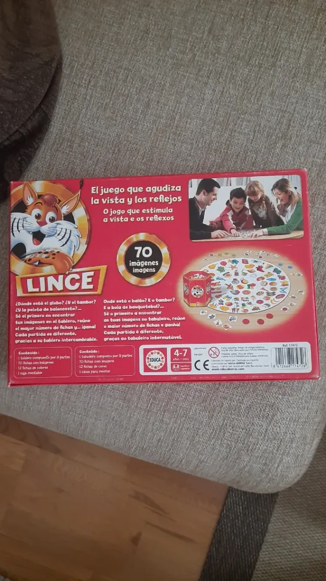 Lote juegos mesa niños 4-7 años