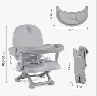 Alzador Yoleo Portátil Ajustable Gris