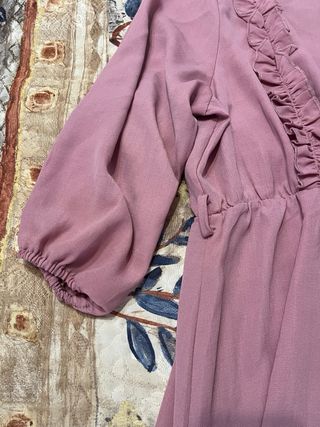 Vestito lungo rosa Shein taglia 4XL