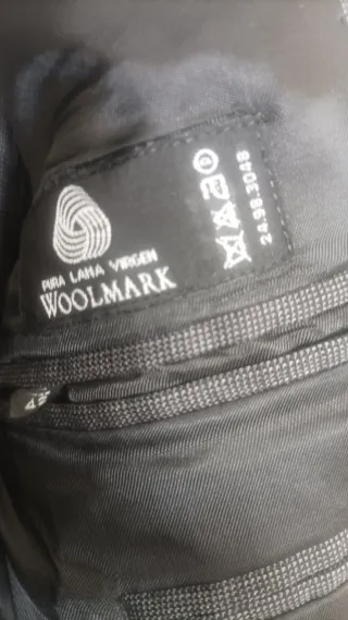 Traje de hombre gris