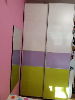 Armario juvenil puertas correderas