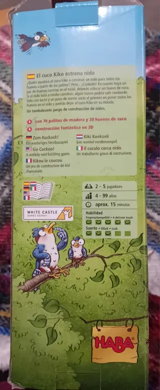 Juego El cuco Kiko estrena nido